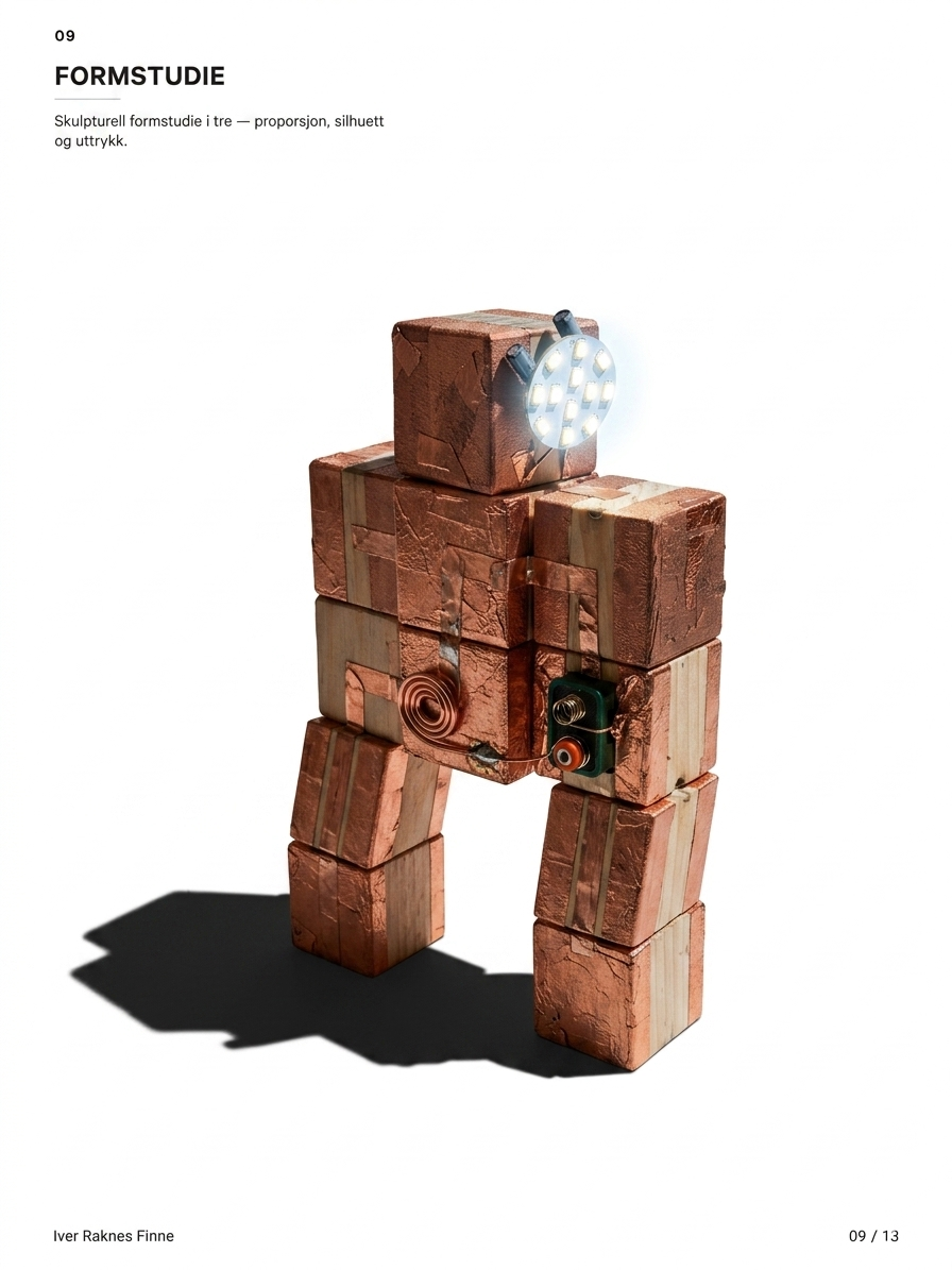 Robot av klossar